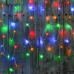 Rideau lumineux H2 m L2 m 96 LED Interconnectable Multicolore