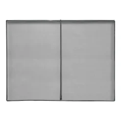 Rideau moustiquaire baie vitrée (300 x 220 cm) Mona Gris