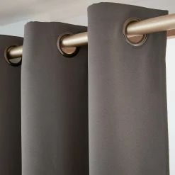 Rideau obscurcissant (140 x 260 cm) Dark Gris anthracite