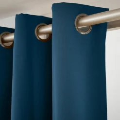Rideau obscurcissant (280 x 260 cm) Dark Bleu pétrole