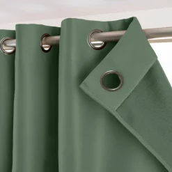 Rideau obscurcissant thermique (140 x 280 cm) Calore Vert romarin