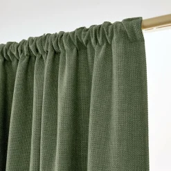 Rideau obscurcissant thermique galon fronceur (180 x 260 cm) Alba Vert kaki