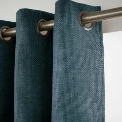 Rideau obscurcissant thermique (140 x 280 cm) Alba Bleu