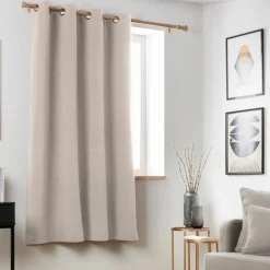 Rideau obscurcissant thermique (140 x 180 cm) Minuit Taupe