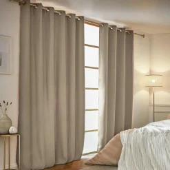 Rideau obscurcissant thermique (180 x 260 cm) Calore Taupe