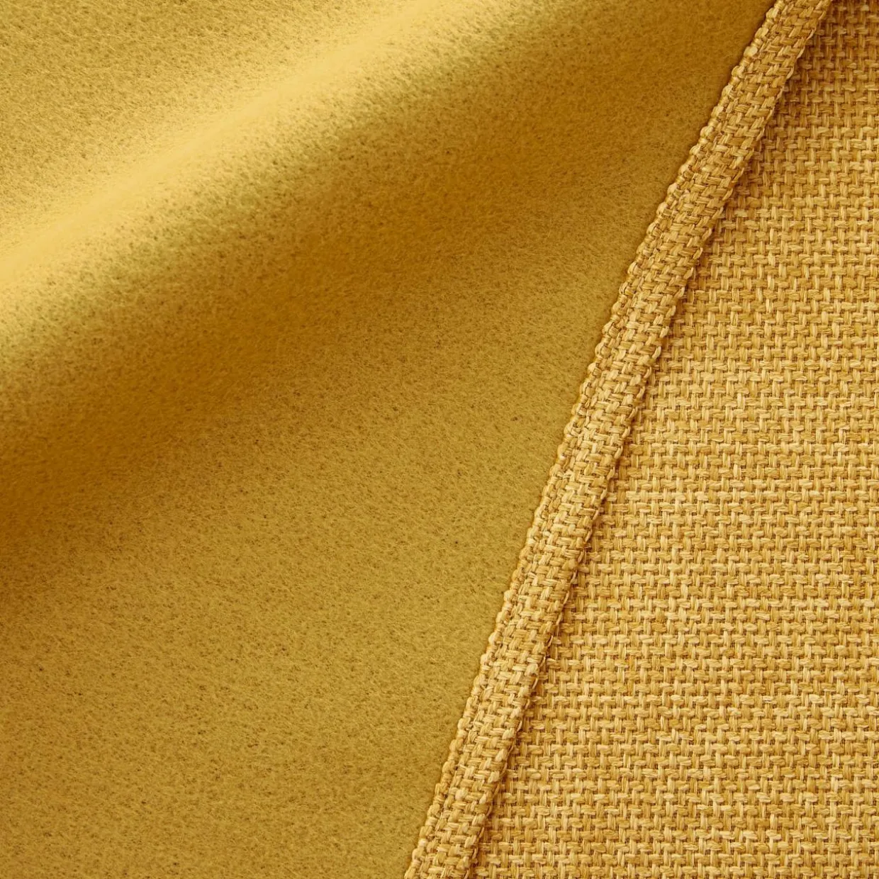 Rideau obscurcissant thermique galon fronceur (140 x 240 cm) Alba Jaune moutarde