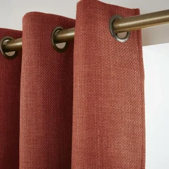 Rideau obscurcissant thermique (280 x 240 cm) Alba Terracotta