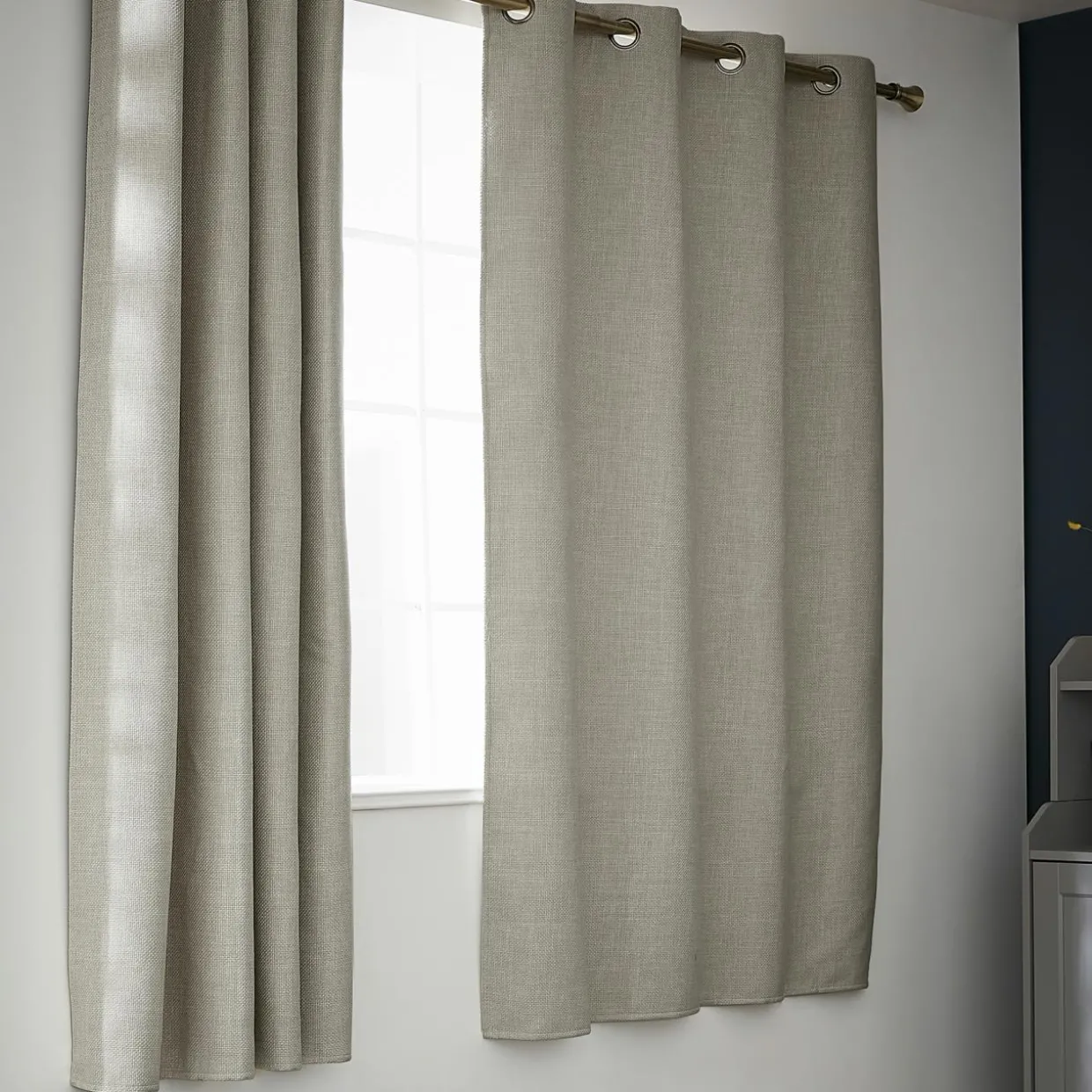 Rideau obscurcissant thermique (140 x 180 cm) Alba Taupe