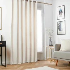 Rideau obscurcissant thermique (180 x 260 cm) Minuit Beige sable