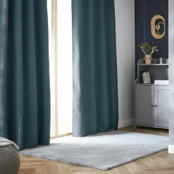 Rideau obscurcissant thermique galon fronceur (140 x 240 cm) Alba Bleu