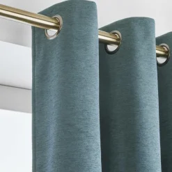 Rideau obscurcissant thermique (140 x 240 cm) Minuit Gris bleu