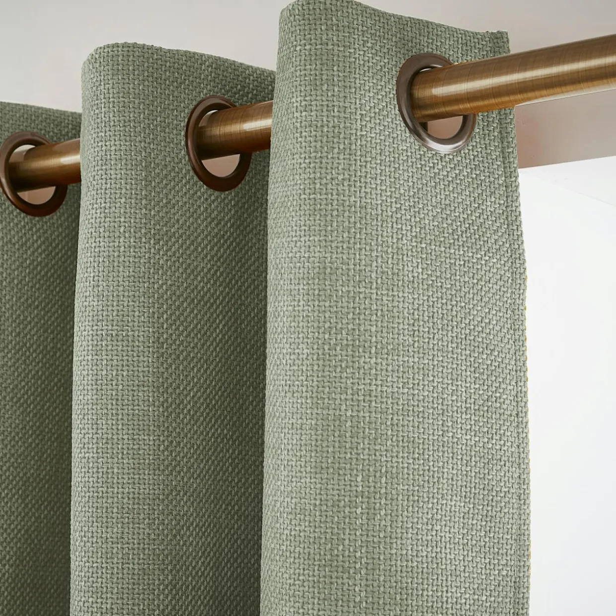 Rideau obscurcissant thermique (140 x 240 cm) Alba Vert romarin
