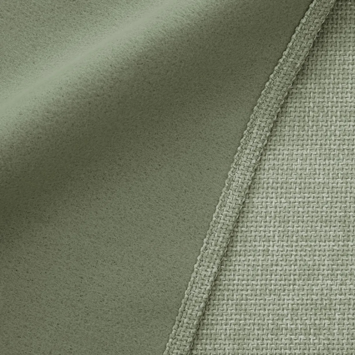 Rideau obscurcissant thermique (140 x 240 cm) Alba Vert romarin