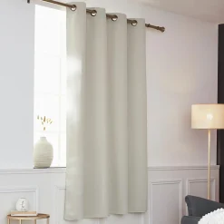 Rideau obscurcissant thermique (140 x 180 cm) Calore Beige