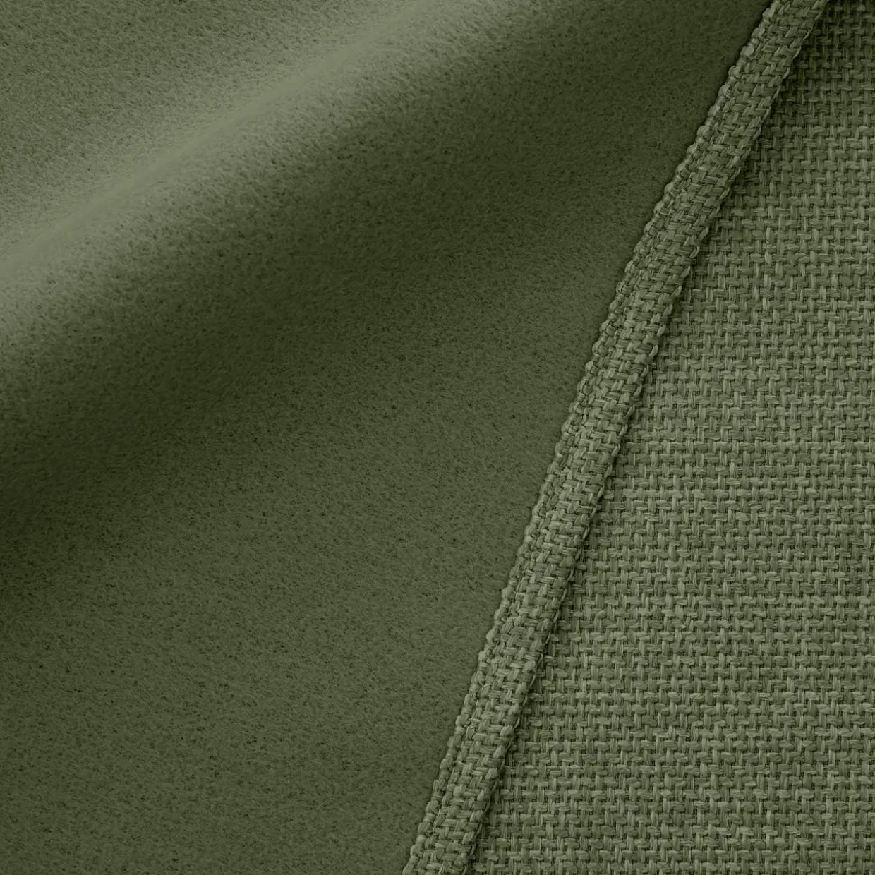 Rideau obscurcissant thermique (140 x 180 cm) Alba Vert kaki