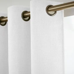 Rideau obscurcissant thermique (180 x 260 cm) Alba Blanc perle