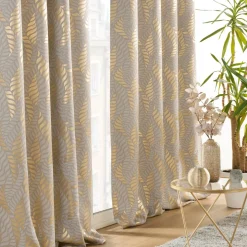 Rideau occultant (140 x 260 cm) Lyra Taupe