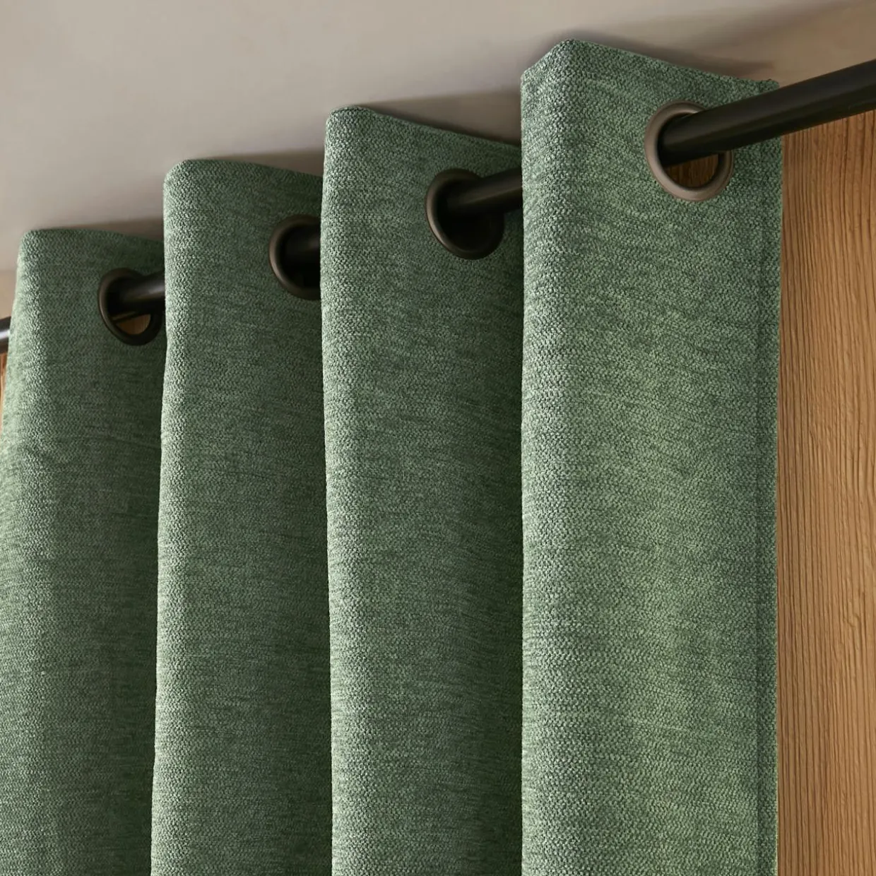 Rideau occultant isolant Total Blackout (140 x 240 cm) Magnus Vert romarin