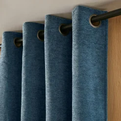 Rideau occultant isolant Total Blackout (140 x 180 cm) Magnus Bleu nuit