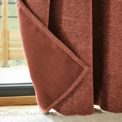 Rideau occultant isolant Total Blackout (140 x 180 cm) Magnus Terracotta