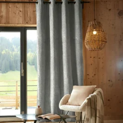 Rideau occultant isolant Total Blackout (140 x 240 cm) Magnus Gris titane
