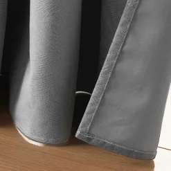 Rideau occultant velours (140 x 260 cm) Olympe Gris anthracite