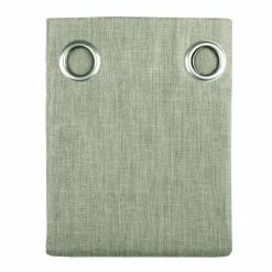 Rideau oeillets (140 x 260 cm) Bea Vert lichen