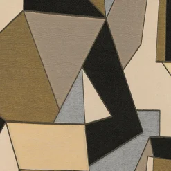 Rideau oeillets (135 x 260 cm) L'estaque Noir