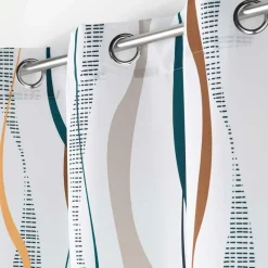 Rideau oeillets (140 x 260 cm) Lisana Multicolore