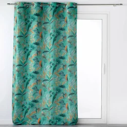 Rideau oeillets (140 x 260 cm) Panis Bleu