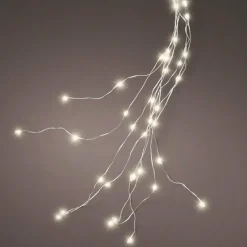 Rideau pour sapin H2,40 m 832 Micro LED Flashing light Blanc chaud