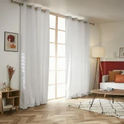 Rideau thermique (140 x 280 cm) Summit Blanc