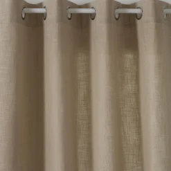 Rideau tissé (140 x 260 cm) Clem Beige lin