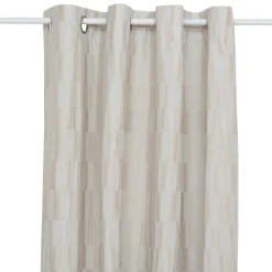 Rideau tissé (140 x 260 cm) Leyna Beige