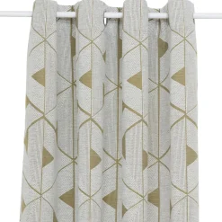 Rideau tissé (140 x 260 cm) Maloé Vert kaki