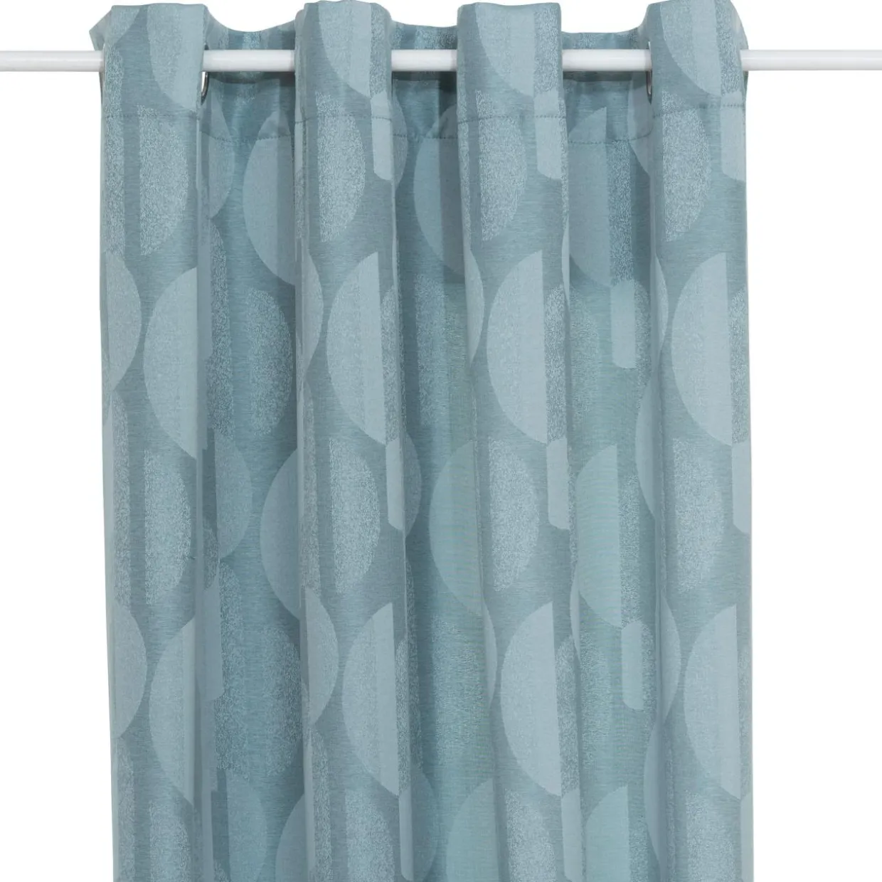 Rideau tissé (140 x 260 cm) Wimbi Bleu