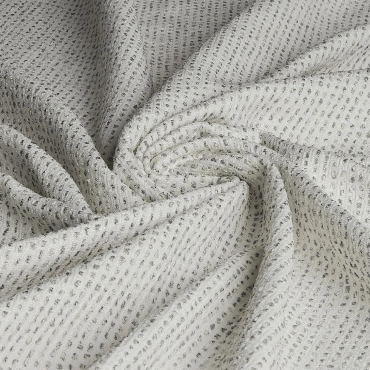 Rideau tissage jacquard (140 x 240 cm) Oscar Gris perle