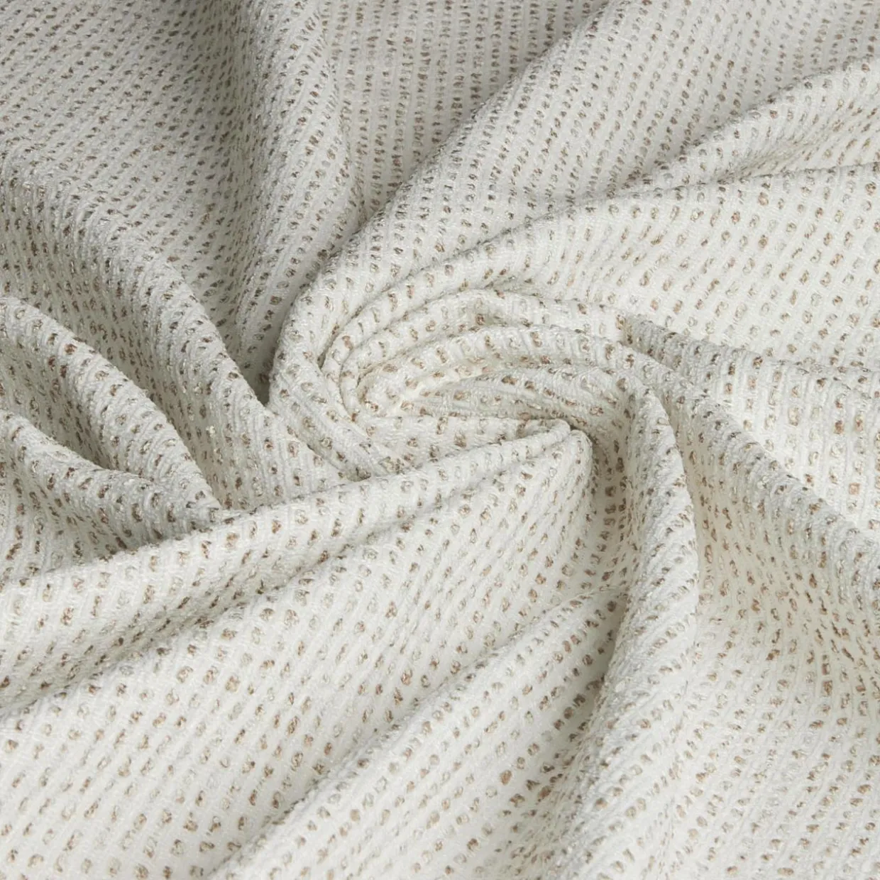 Rideau tissage jacquard (140 x 240 cm) Oscar Ivoire