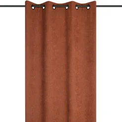 Rideau velours (140 x 260 cm) Dandy Terracotta