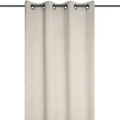 Rideau velours (140 x 260 cm) Dandy Beige