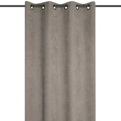 Rideau velours (140 x 260 cm) Dandy Taupe