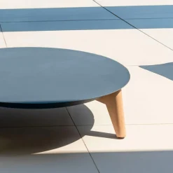 Salon de jardin aluminium 4 places 5 pcs Monte Carlo Gris anthracite et taupe