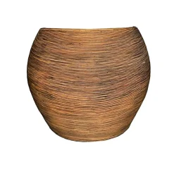 Salon de jardin en rotin 5 places Trinidad Naturel beige