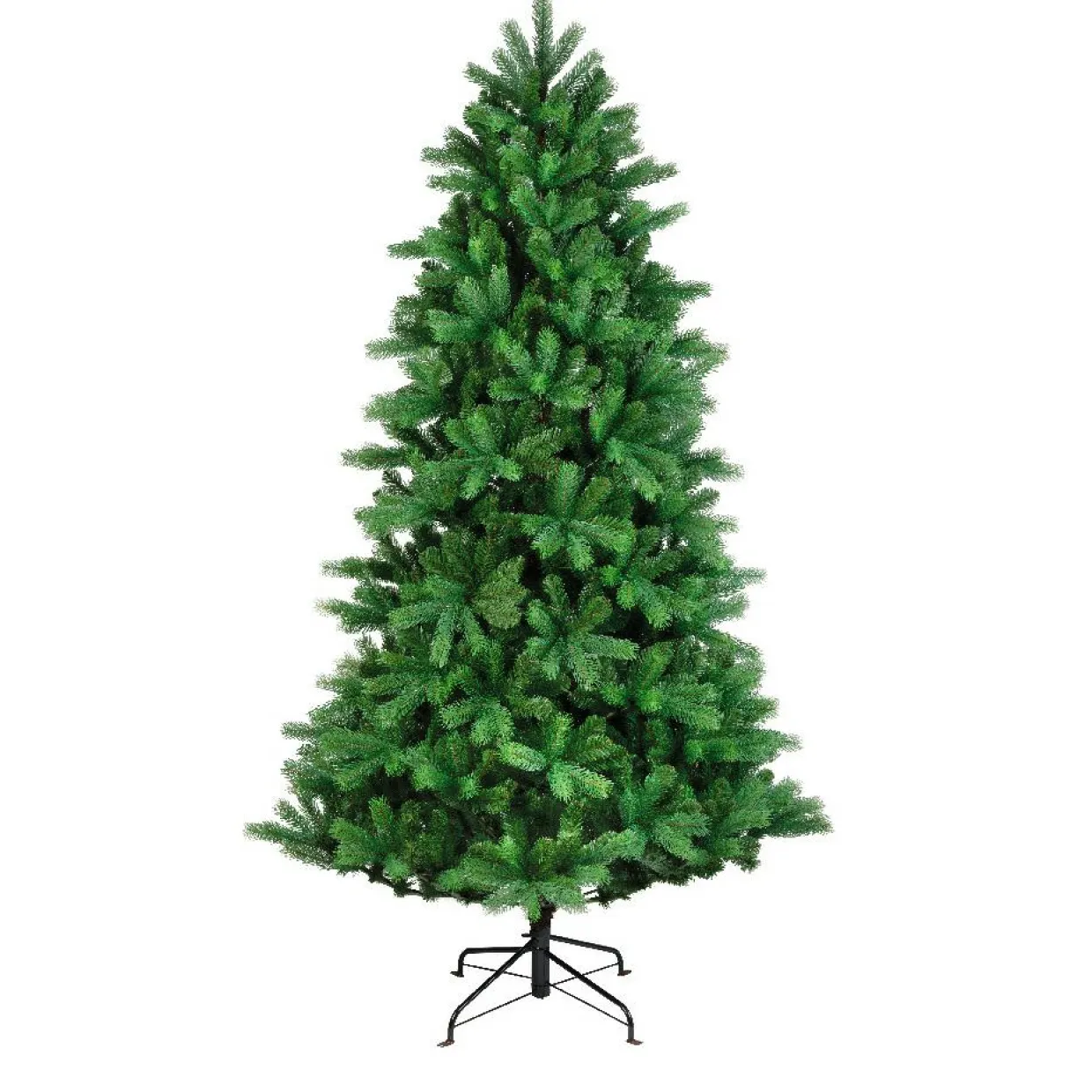 Sapin artificiel de Noël extérieur (H210 cm) Montana Vert sapin