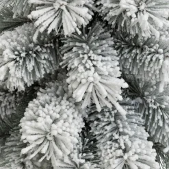 Sapin artificiel de Noël en pot (H100 cm) Windy Peak Vert enneigé