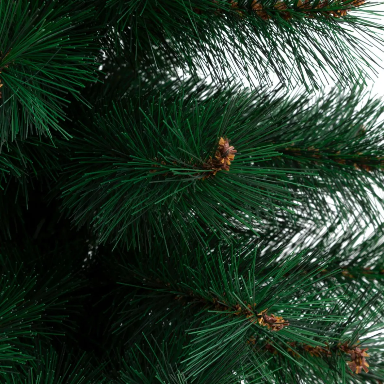 Sapin artificiel de Noël en pot (H70 cm) Windy Peak Vert