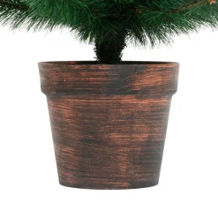 Sapin artificiel de Noël en pot (H100 cm) Windy Peak Vert sapin