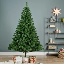 Sapin artificiel de Noël (H150 cm) Naturia Vert sapin