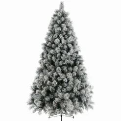 Sapin artificiel de Noël (H300 cm) Edmonton Vert enneigé