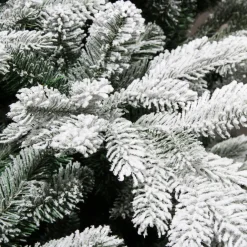 Sapin artificiel de Noël (H180 cm) Glorious Vert enneigé